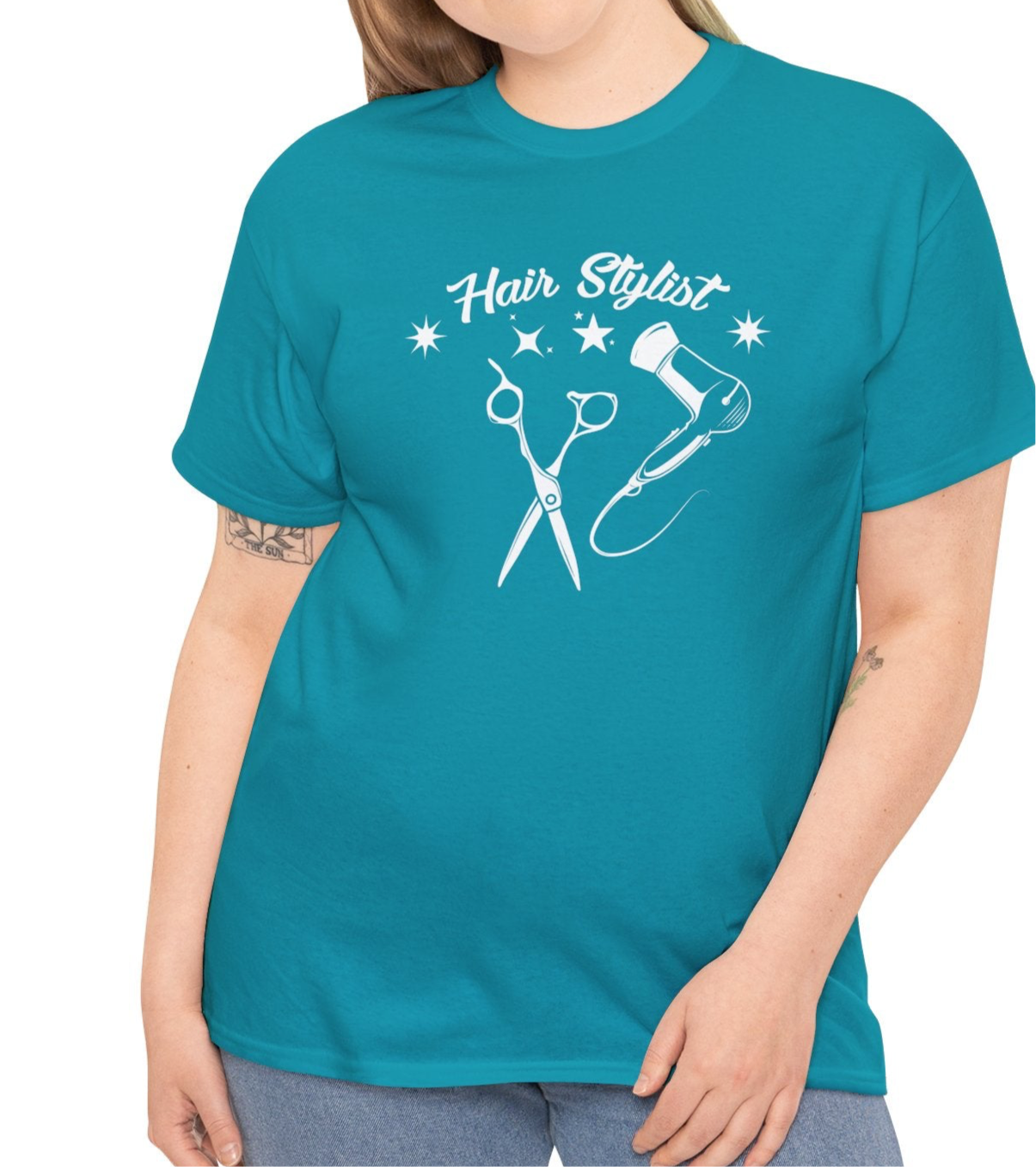Hair Stylist Cotton Tee - Kim’s Signature Beauty & Accessories
