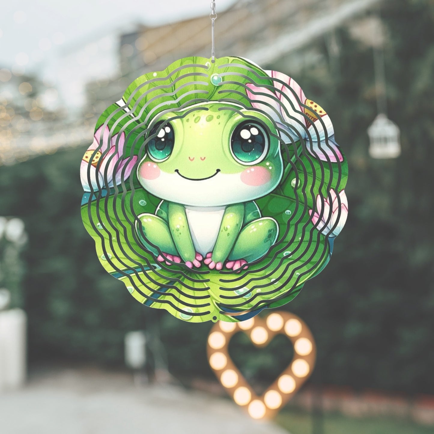 Happy Frog Wind Spinner - Kim’s Signature Beauty & Accessories (Store description)