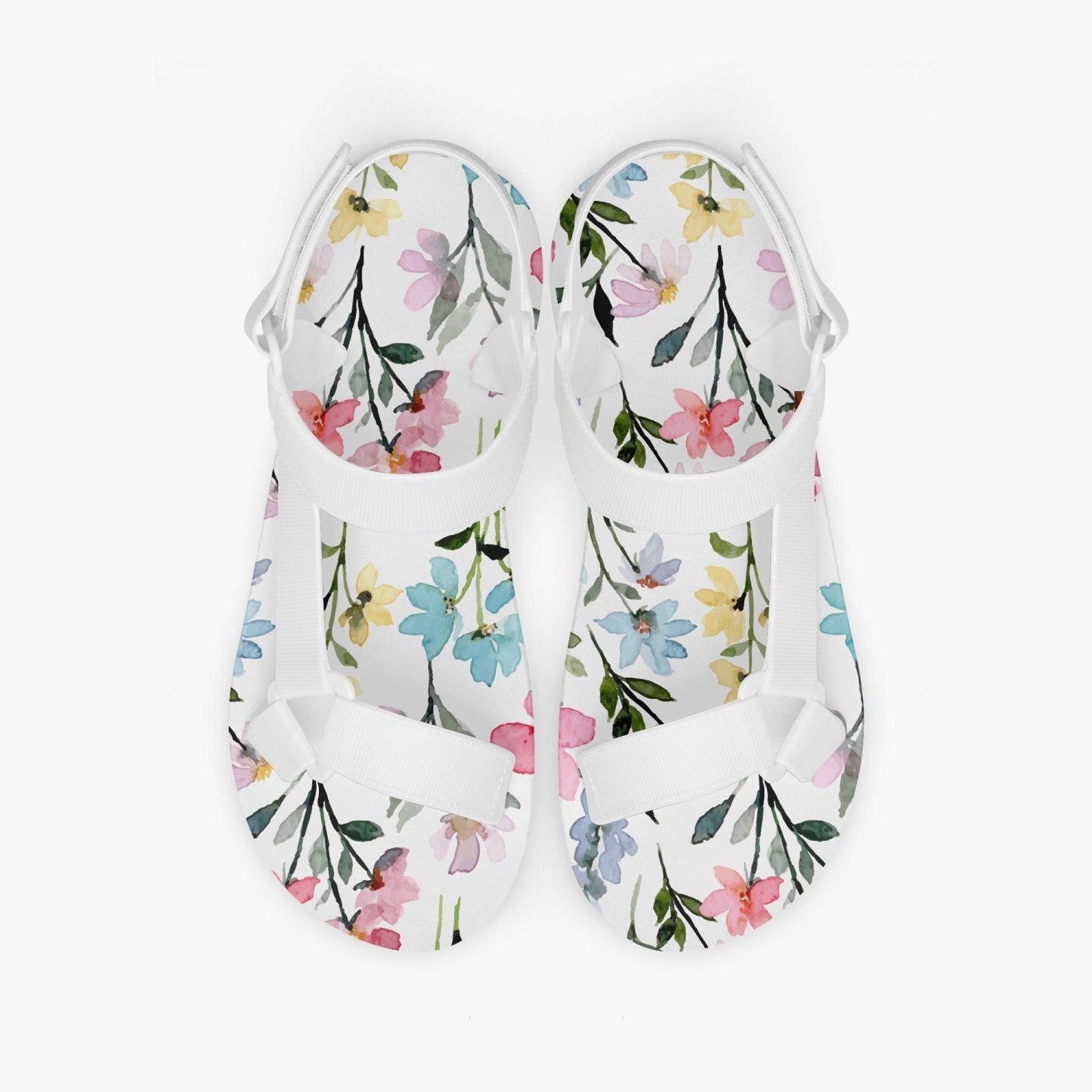 Spring Floral | Casual Strappy Sandals - Kim’s Signature Beauty & Accessories (Store description)