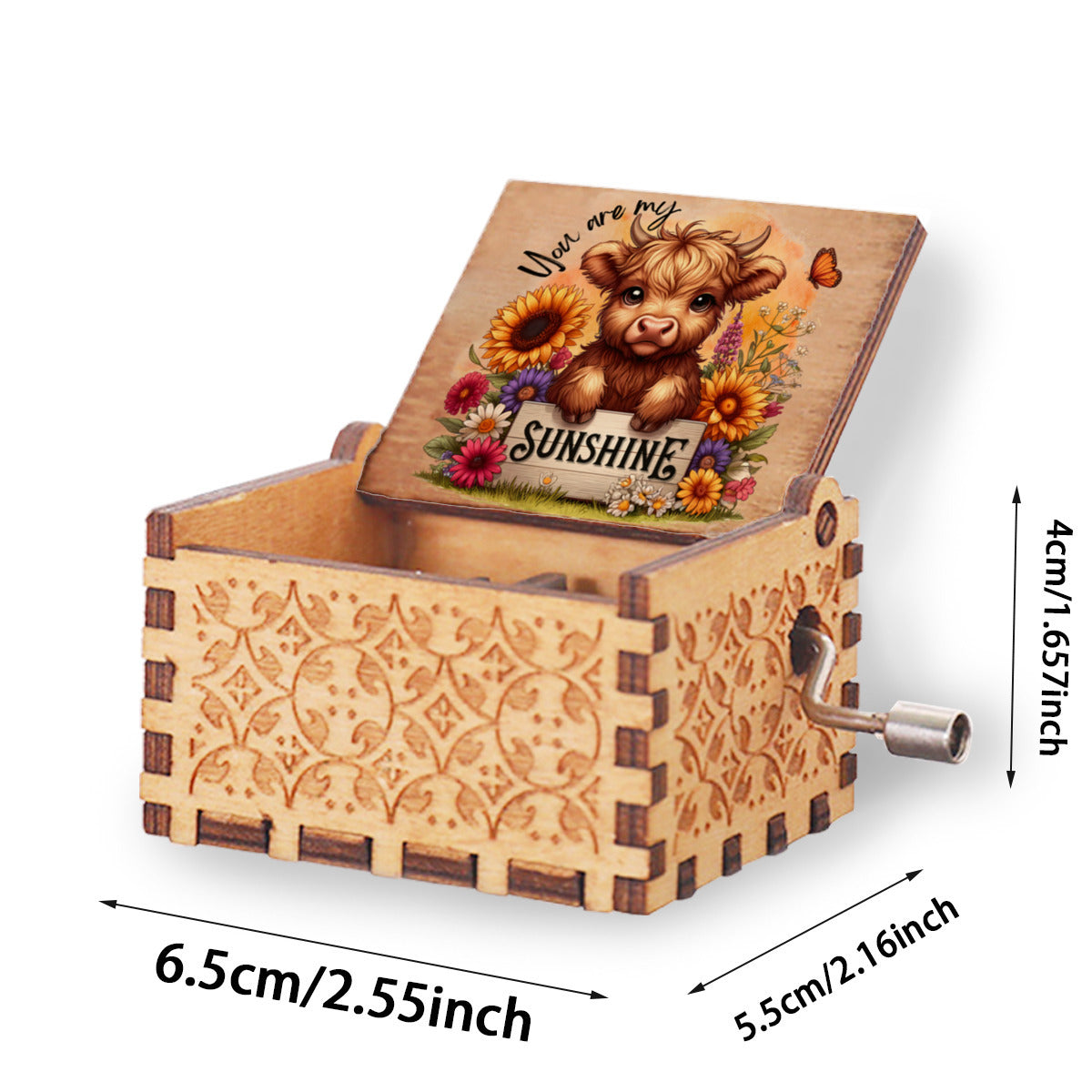 Highland Cow Music Box - Kim’s Signature Beauty & Accessories