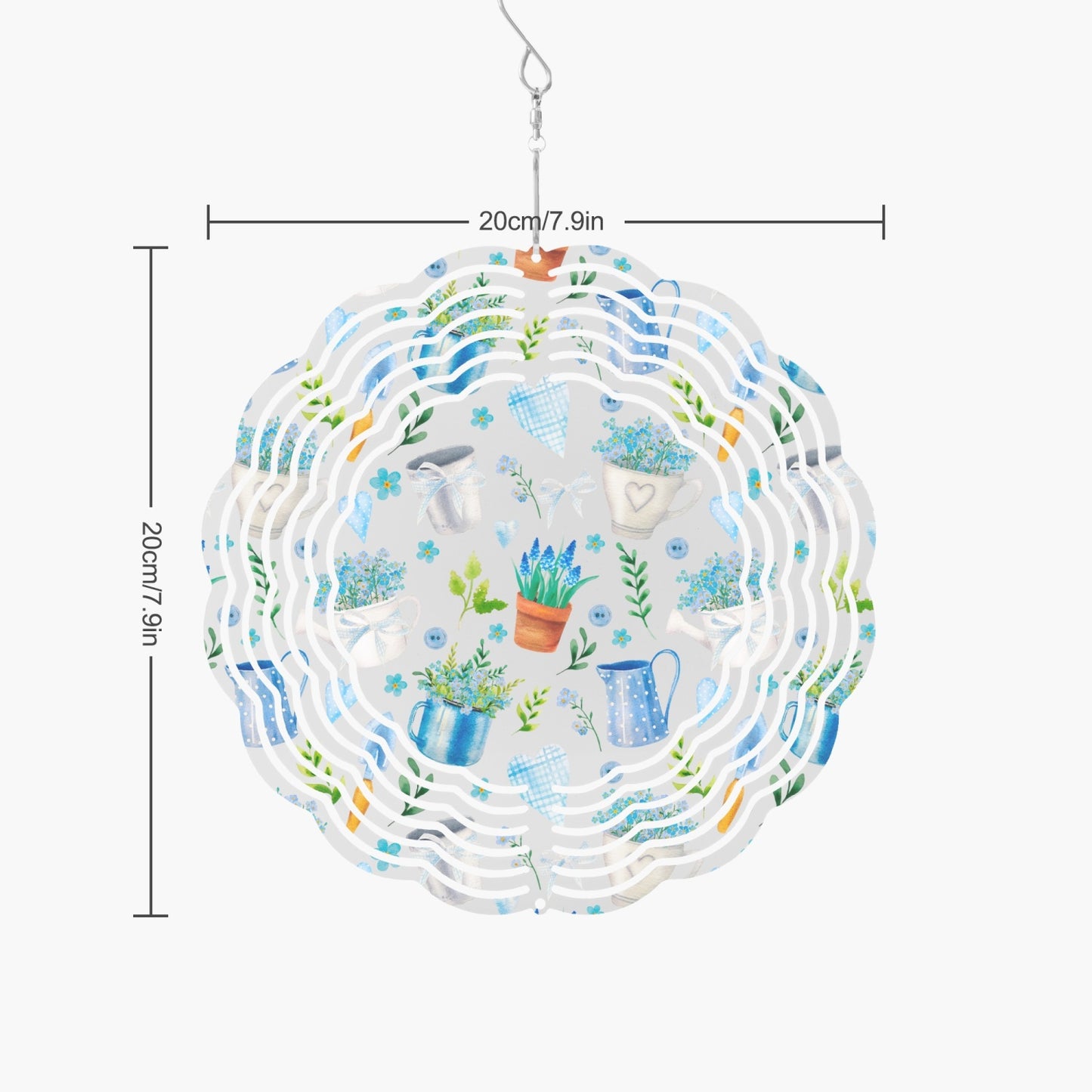 Garden Love Flower Wind Spinner - Kim’s Signature Beauty & Accessories (Store description)