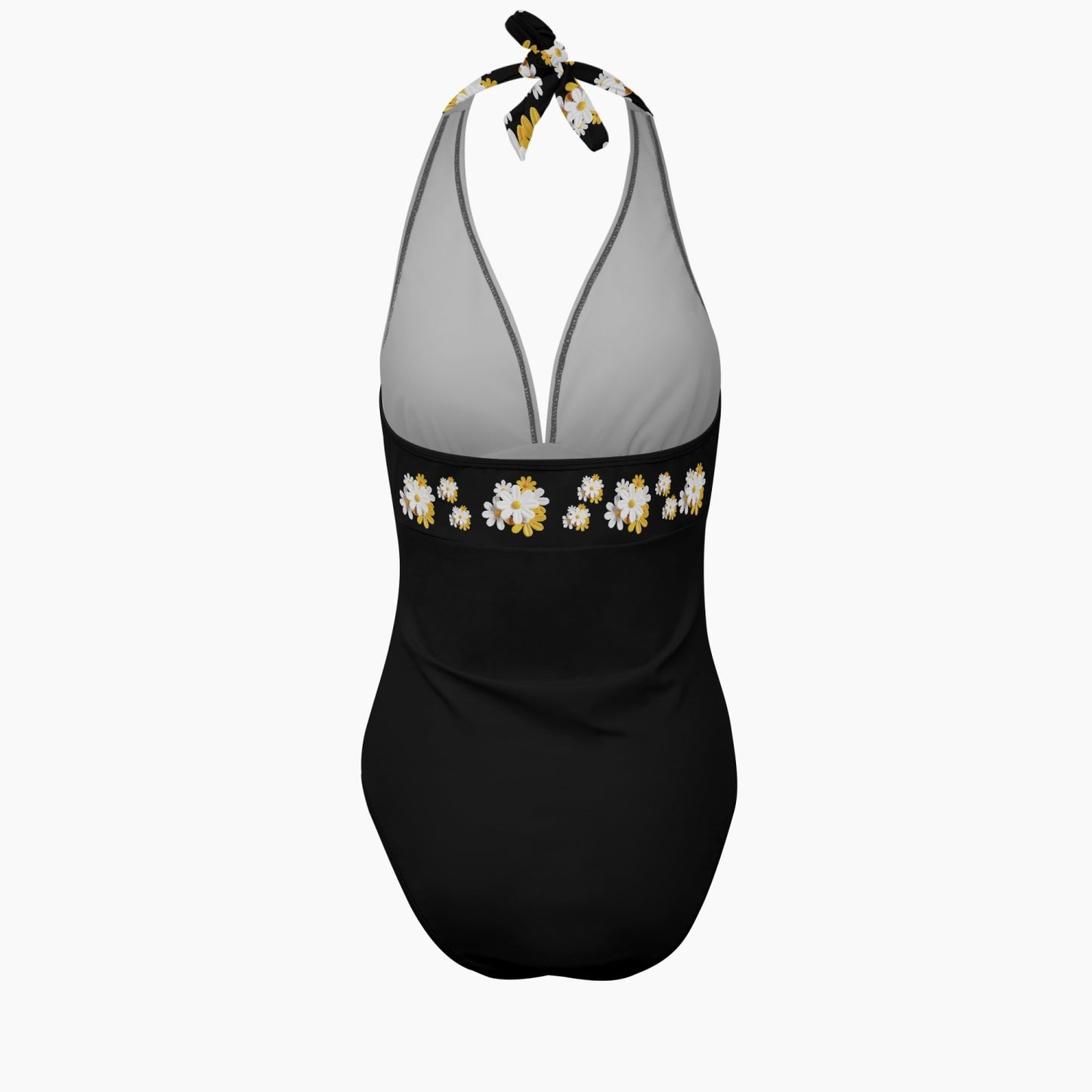Elegant Contrast | Women's One-Piece Swimsuit - Kim’s Signature Beauty & Accessories (Store description)