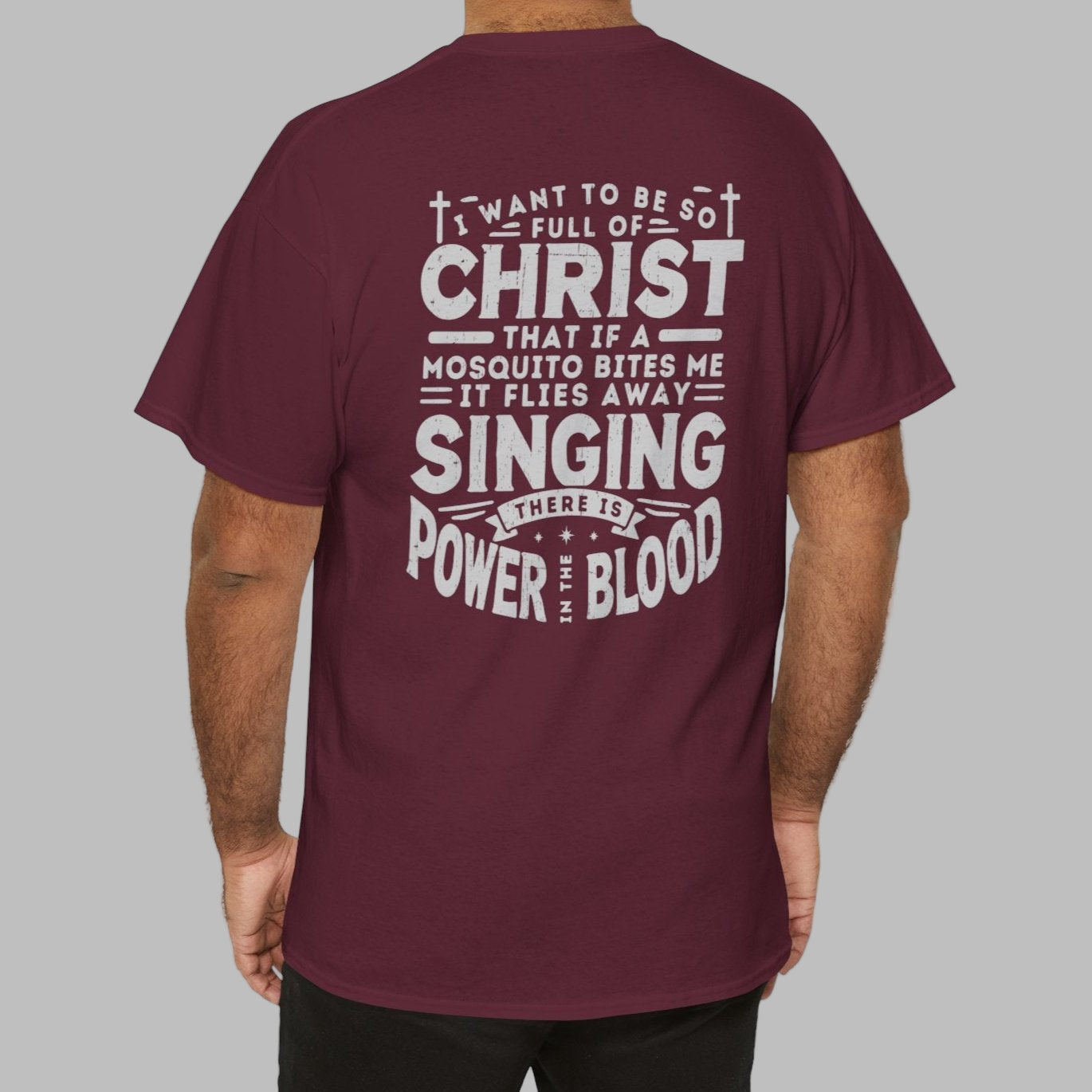 Power in the Blood Tee - Kim’s Signature Beauty & Accessories