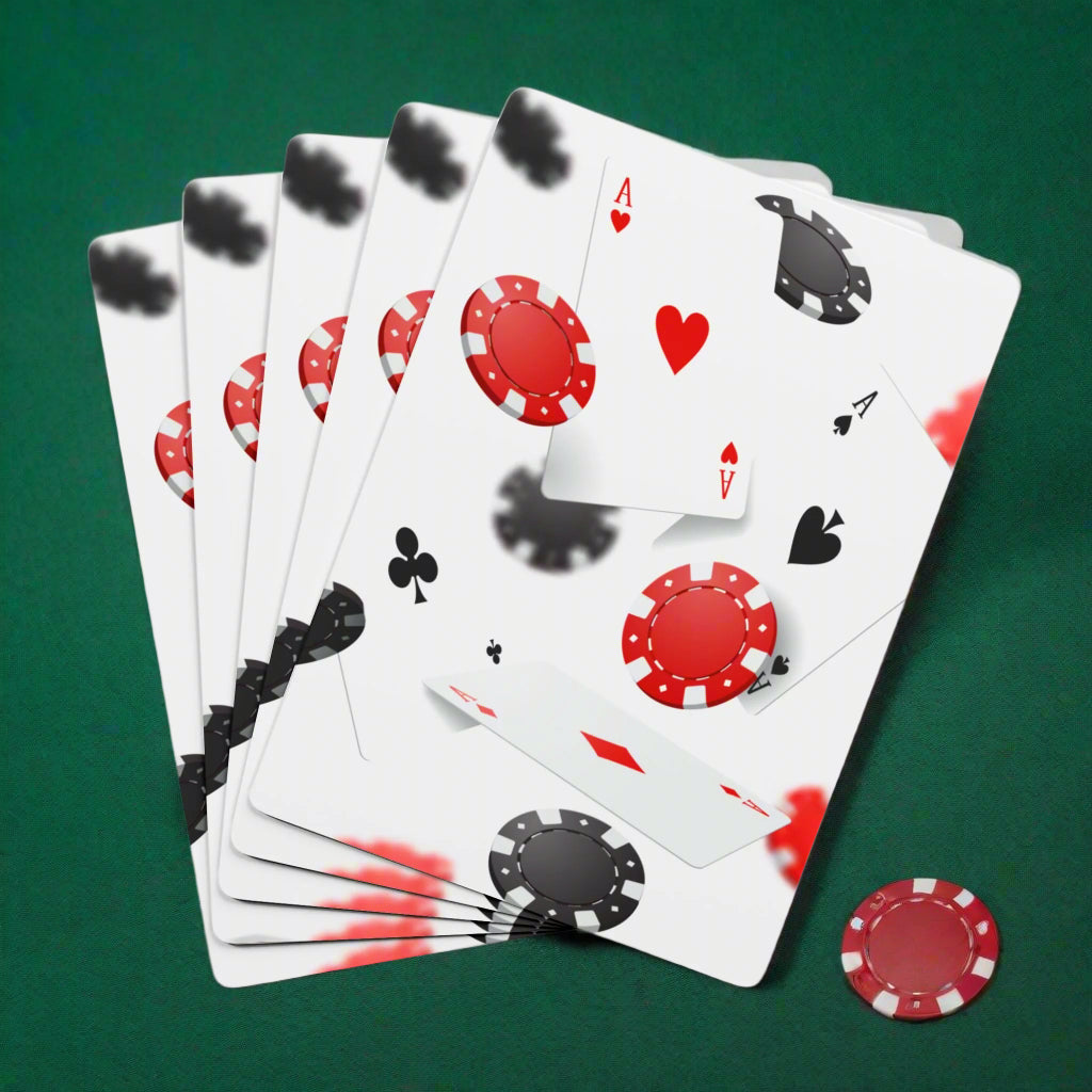 Custom Poker Playing Cards - Kim’s Signature Beauty & Accessories (Store description)
