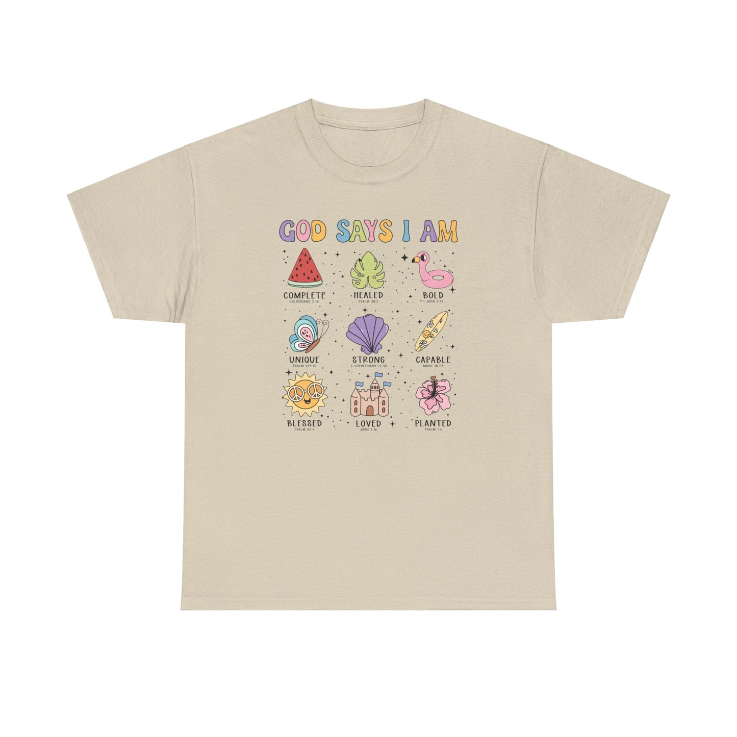 God Says I am Tee - Kim’s Signature Beauty & Accessories (Store description)