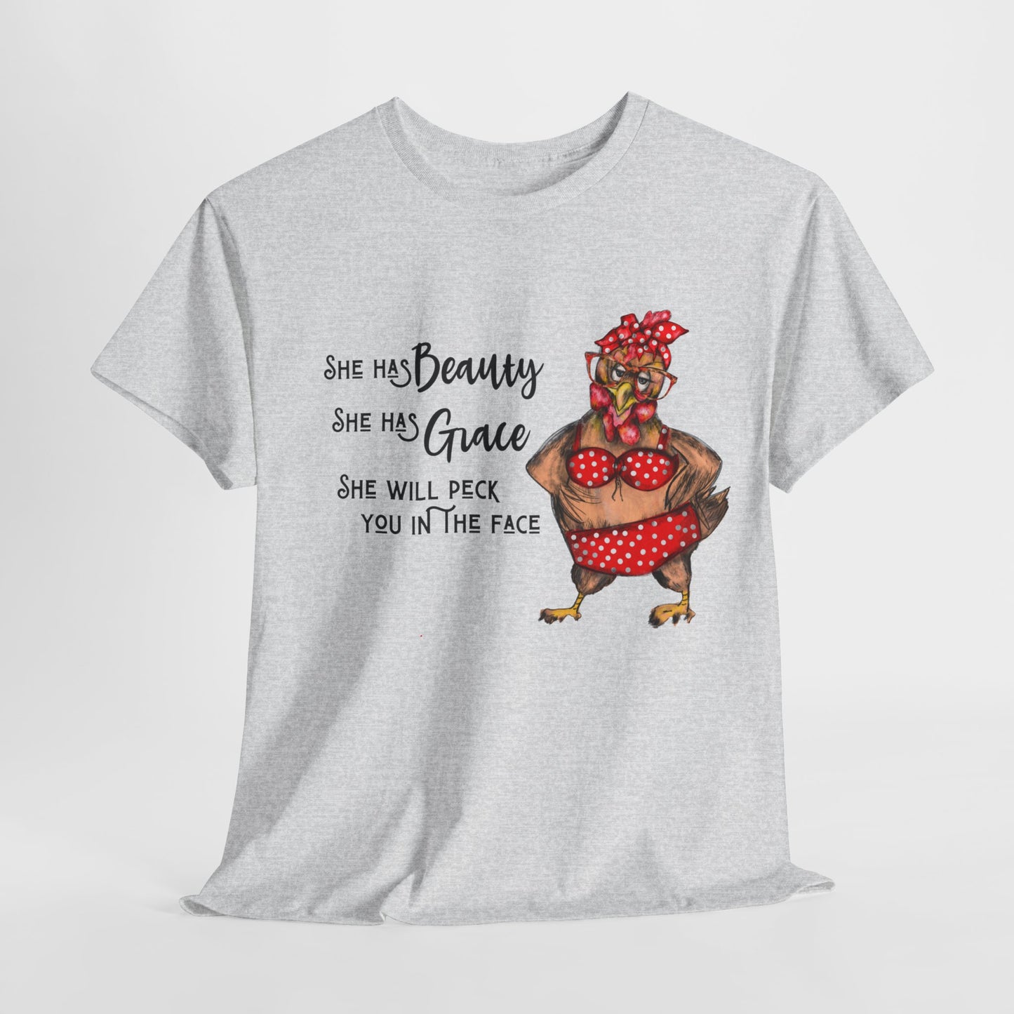 Clucky Chic Tee - Kim’s Signature Beauty & Accessories (Store description)