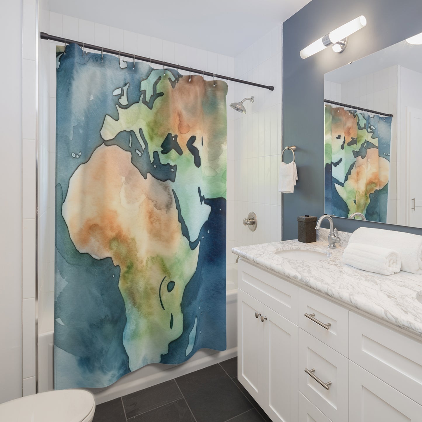 Earth's Beauty Shower Curtain - Kim’s Signature Beauty & Accessories