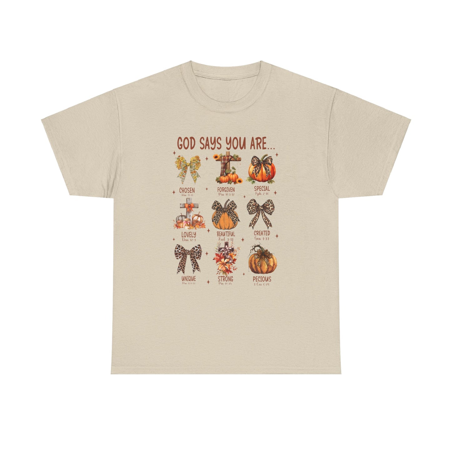 You Are... Fall Inspirational Tee - Kim’s Signature Beauty & Accessories (Store description)