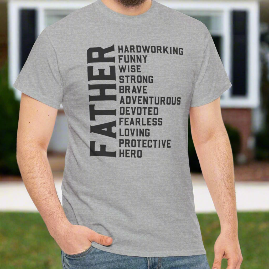 FATHER Definition Tee – A Tribute to Strength & Love