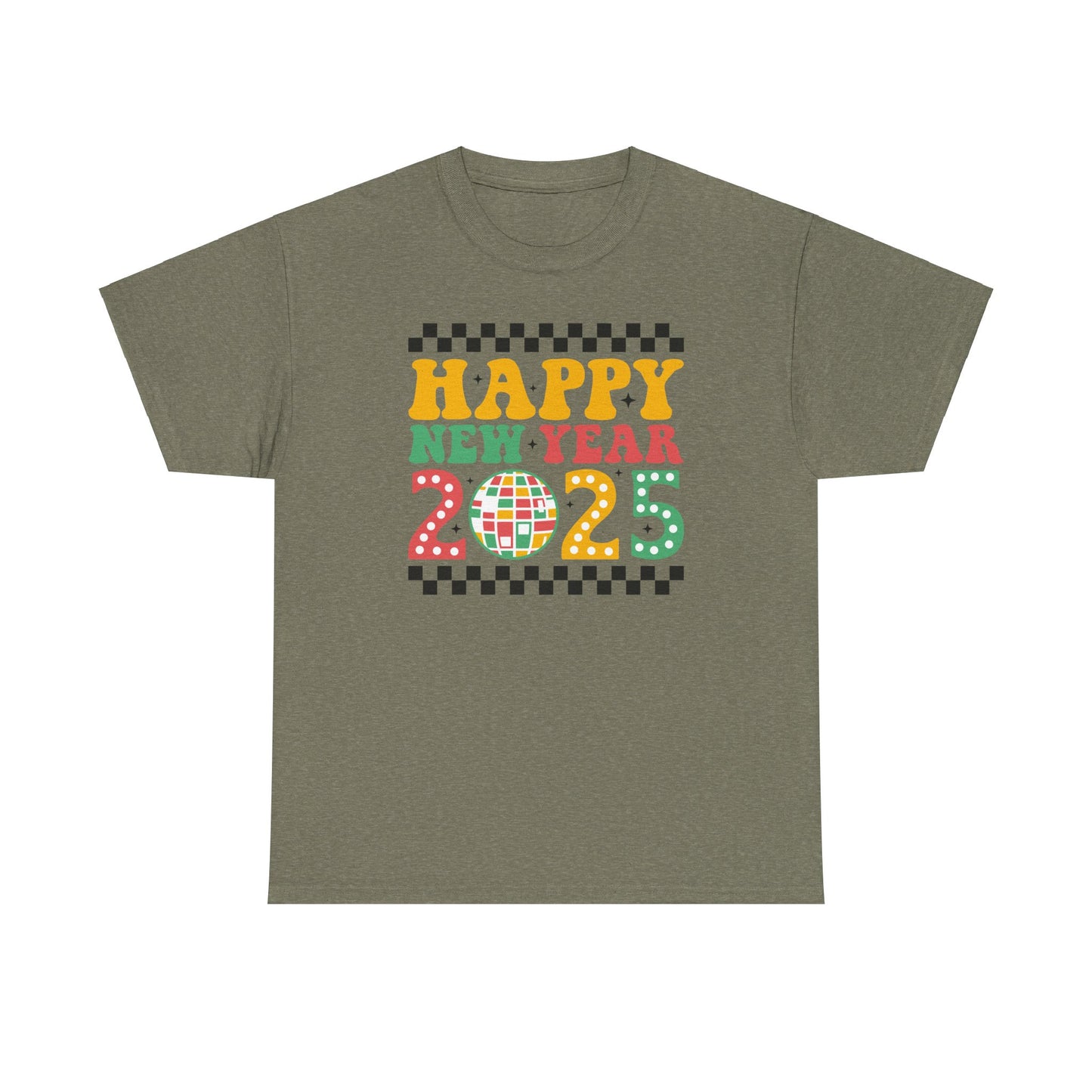 Happy New Year 2025 Cotton Tee - Kim’s Signature Beauty & Accessories (Store description)