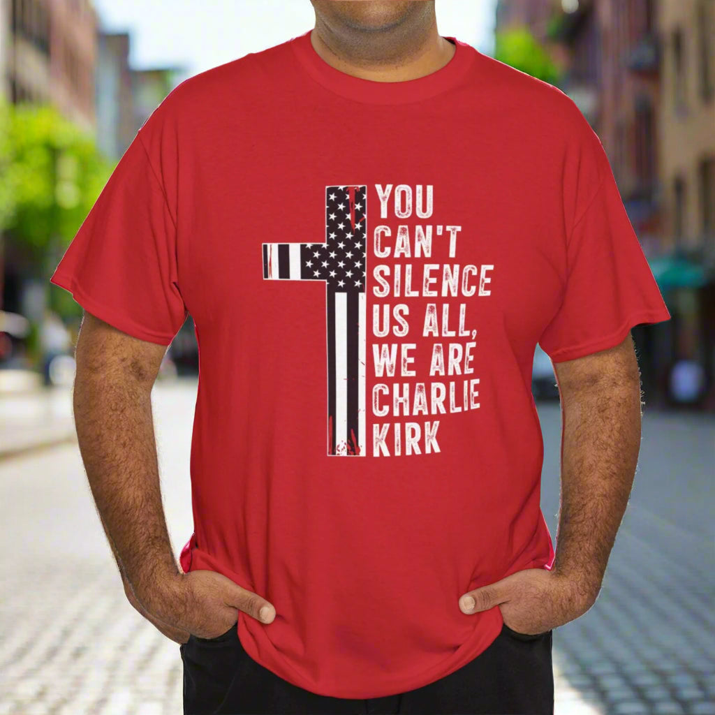 You Can’t Silence Us All Tee – Unisex Heavy Cotton - Kim’s Signature Beauty & Accessories