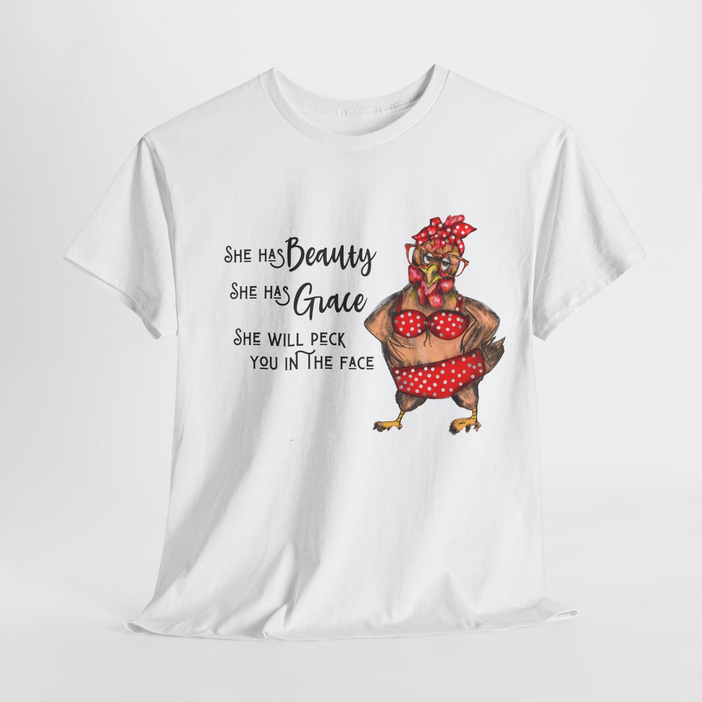 Clucky Chic Tee - Kim’s Signature Beauty & Accessories (Store description)