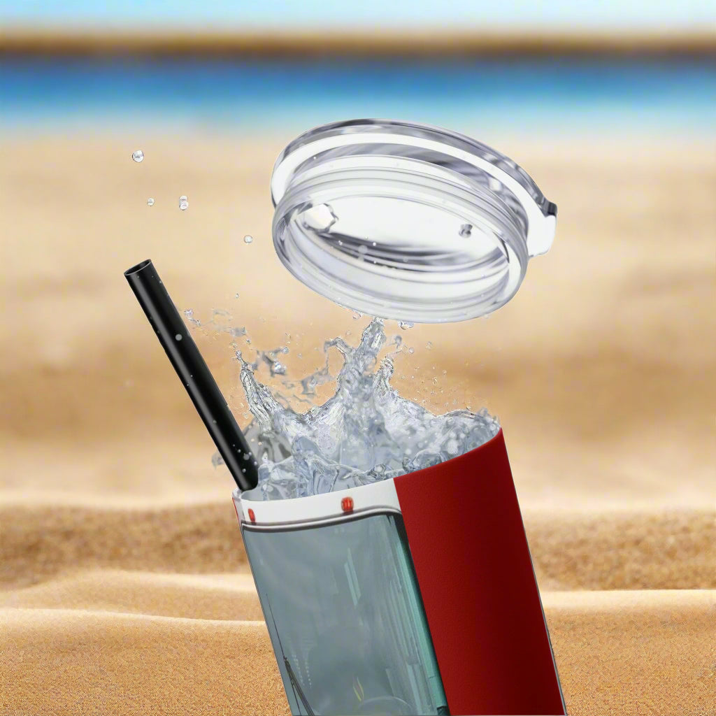 Firetruck Edition | 20oz Skinny Tumbler - Kimโs Signature Beauty & Accessories (Store description)