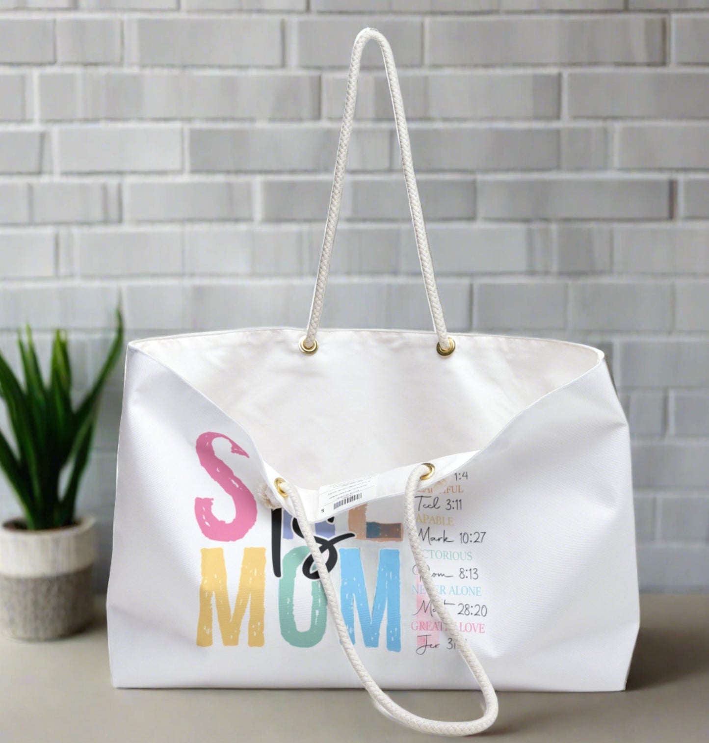 She is Mom Weekender Bag - Kim’s Signature Beauty & Accessories (Store description)