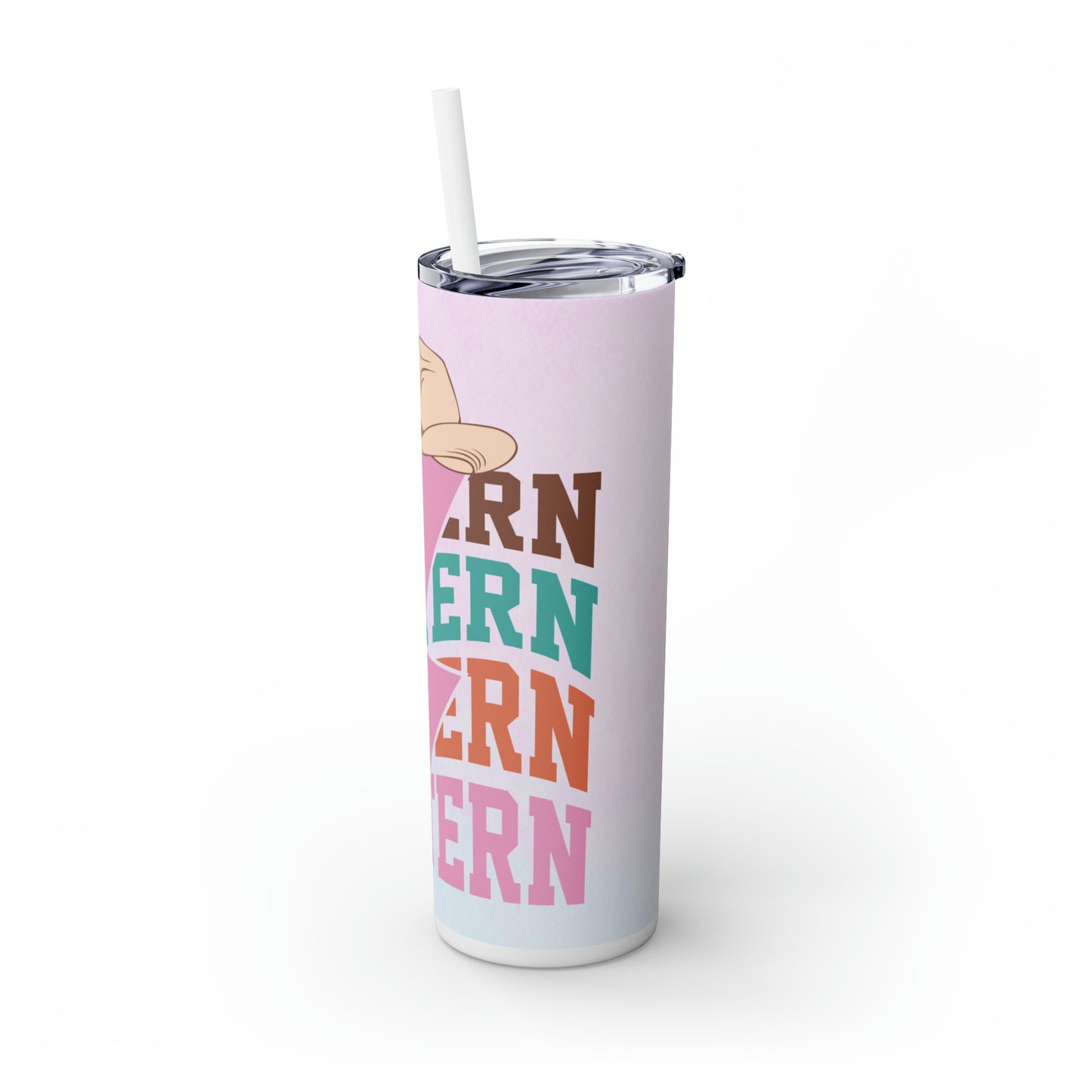 Western | Skinny Tumbler with Straw, 20oz - Kim’s Signature Beauty & Accessories (Store description)