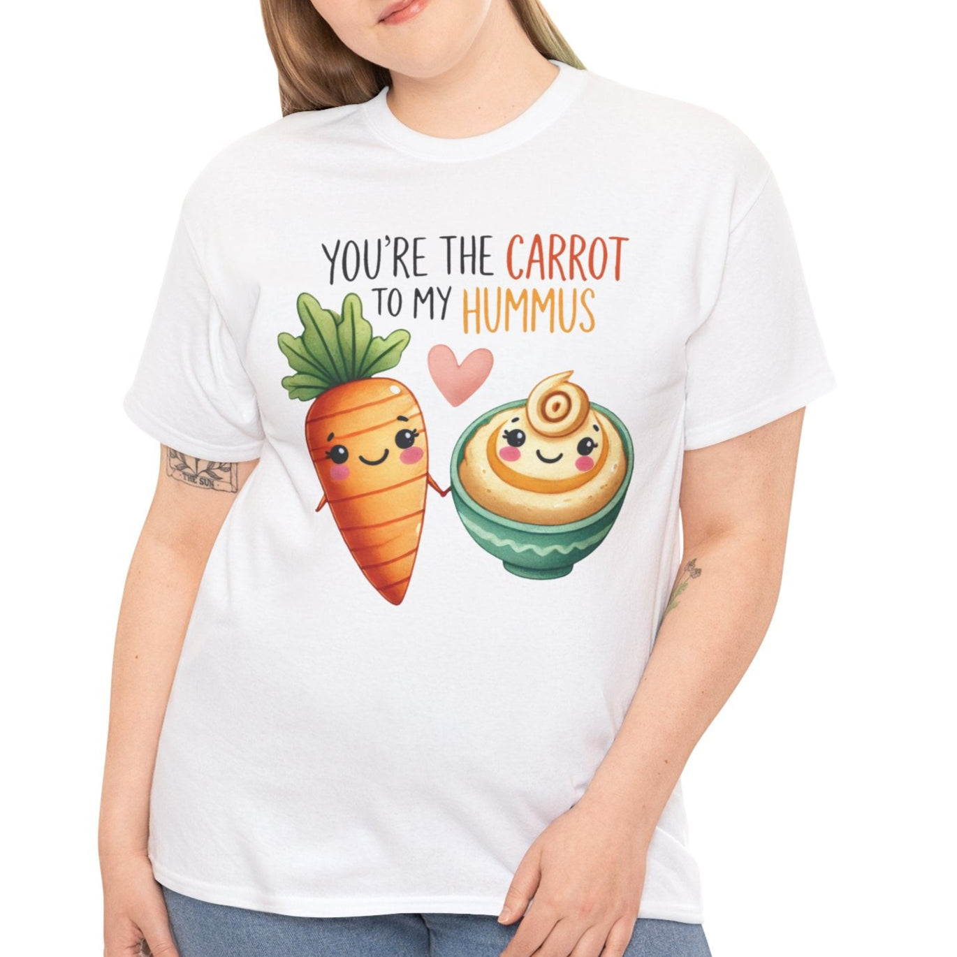 You're the Carrot to My Hummus Tee - Kim’s Signature Beauty & Accessories (Store description)