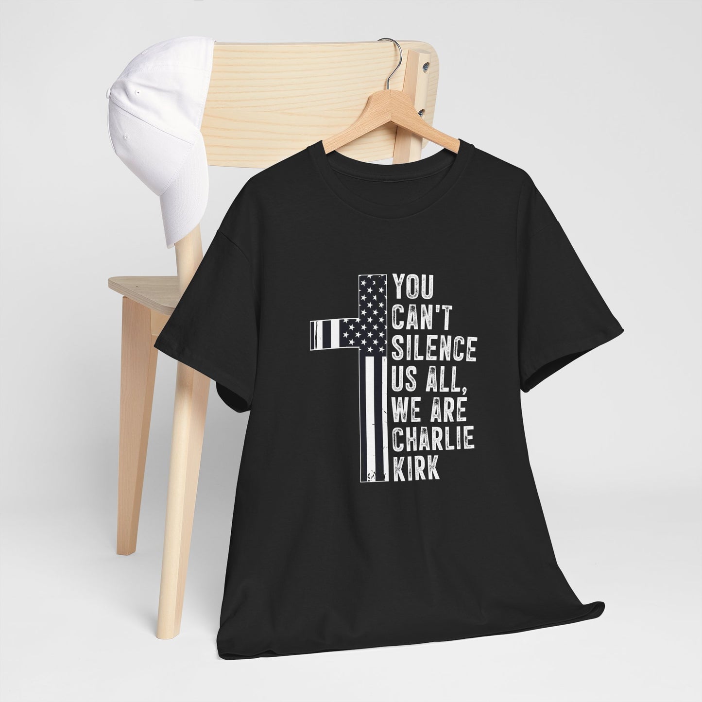 You Can’t Silence Us All Tee – Unisex Heavy Cotton - Kim’s Signature Beauty & Accessories