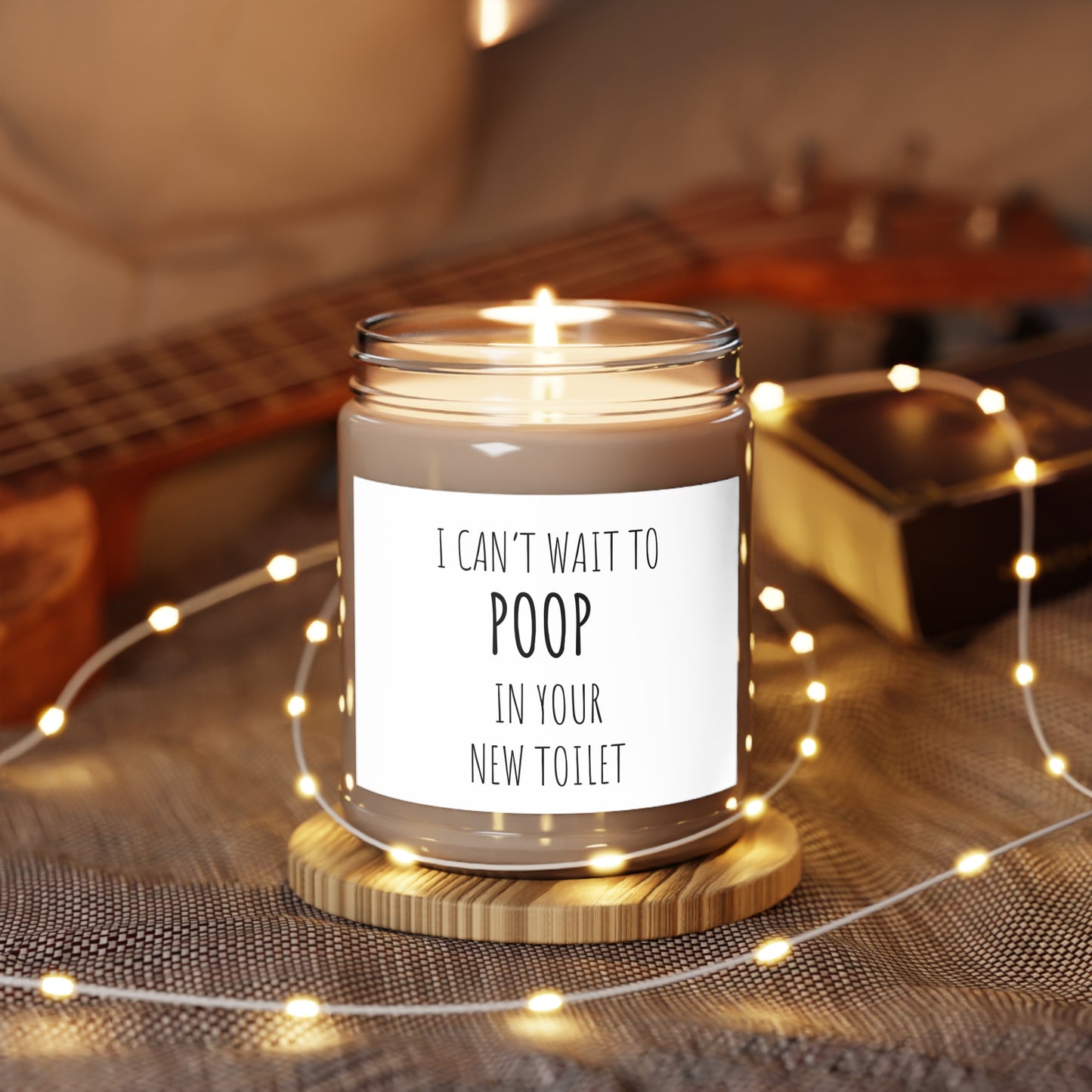 Can't wait To Poop in your New Toilet | Candles, 9oz - Kim’s Signature Beauty & Accessories (Store description)