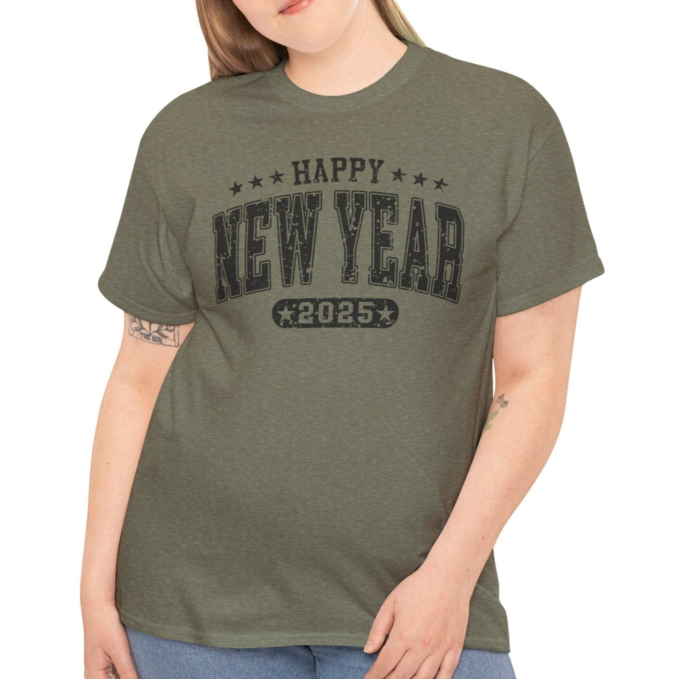 Happy New Year 2025 Unisex Tee - Kim’s Signature Beauty & Accessories (Store description)
