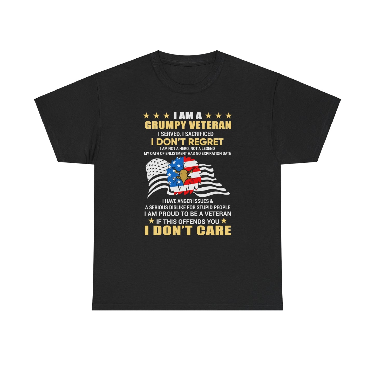 Grumpy Veteran Tee - Kim’s Signature Beauty & Accessories (Store description)