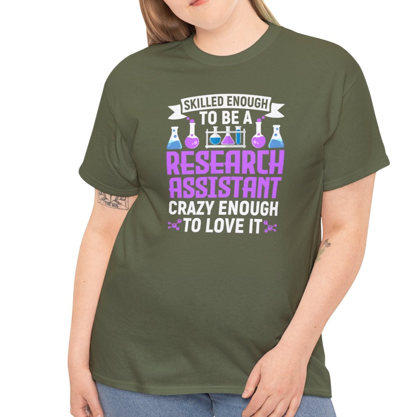 Research Assistant T-Shirt – Skilled, Smart, & Just Crazy Enough - Kim’s Signature Beauty & Accessories