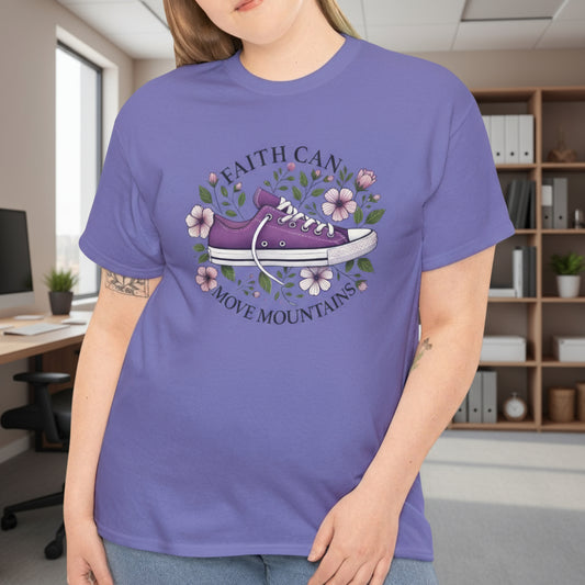 Faith Can Move Mountains Tee - Kim’s Signature Beauty & Accessories