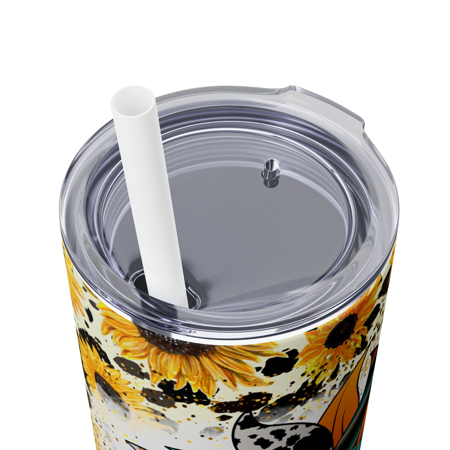 Forever Country | Skinny Tumbler with Straw, 20oz - Kim’s Signature Beauty & Accessories