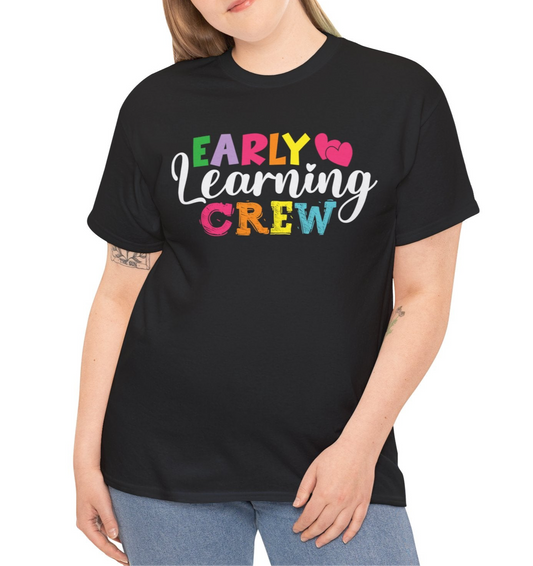 Early Learning Crew |  Cotton Tee - Kim’s Signature Beauty & Accessories