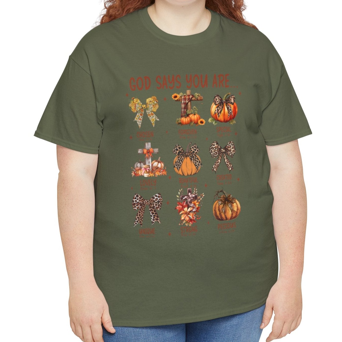 You Are... Fall Inspirational Tee - Kim’s Signature Beauty & Accessories (Store description)