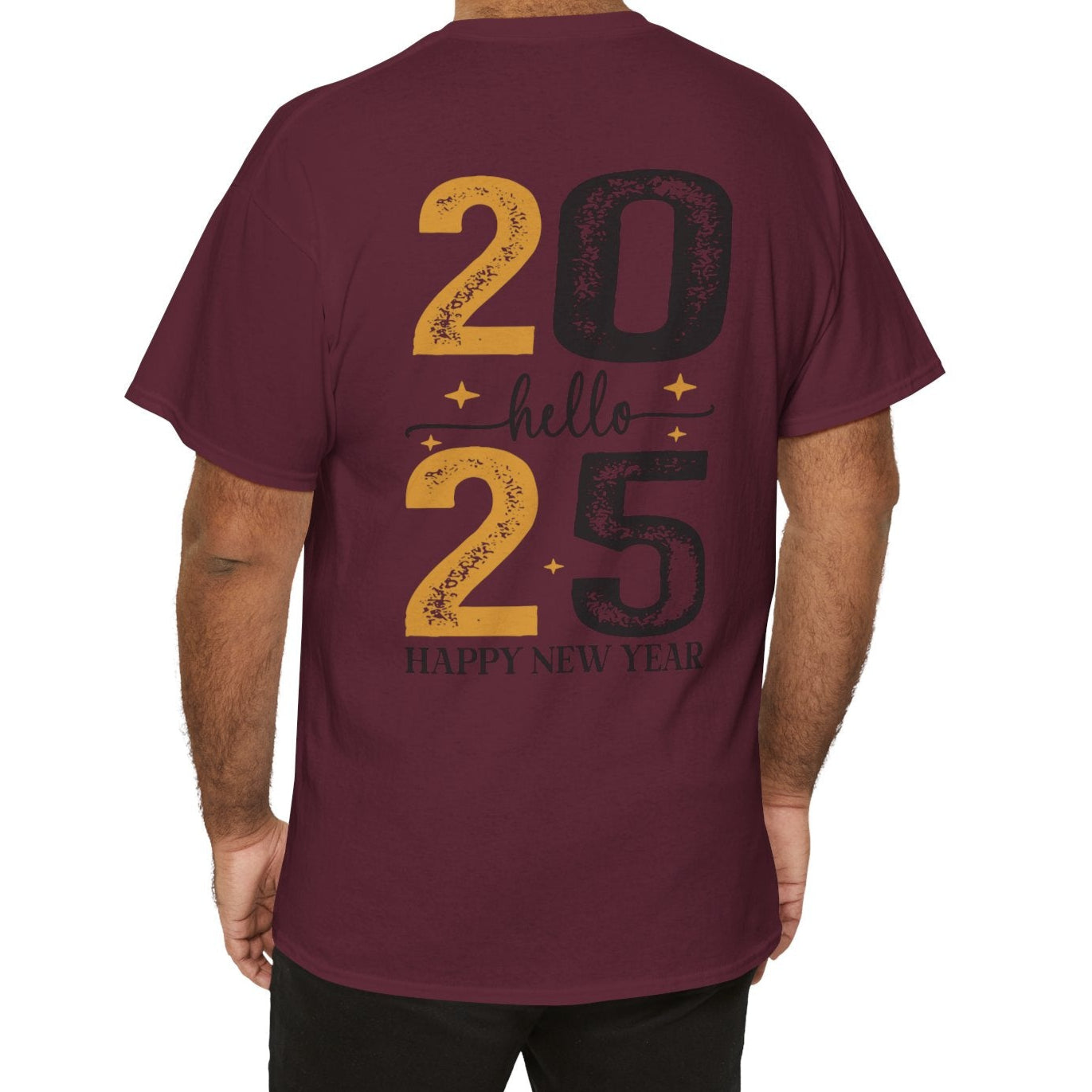 Hello 2025 Tee (front & Back Print) - Kim’s Signature Beauty & Accessories (Store description)