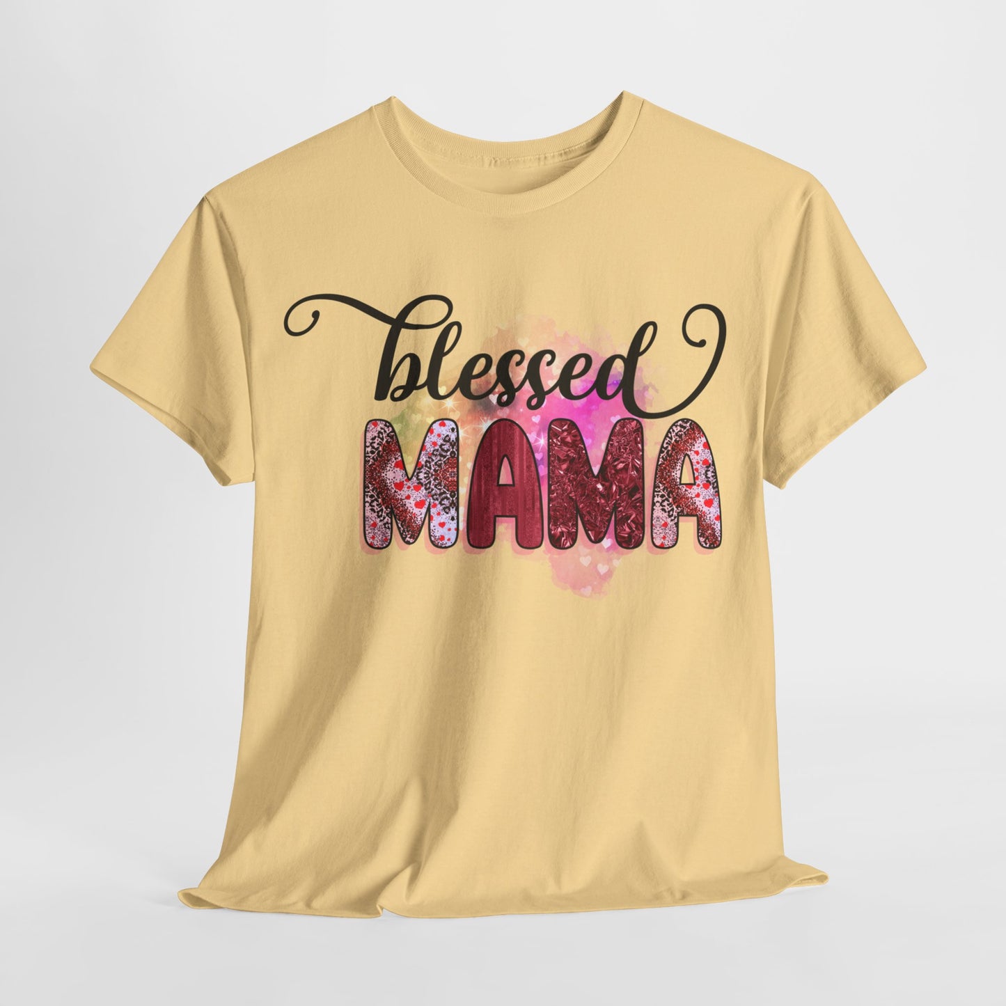 Blessed Mama | Cotton Tee - Kim’s Signature Beauty & Accessories (Store description)