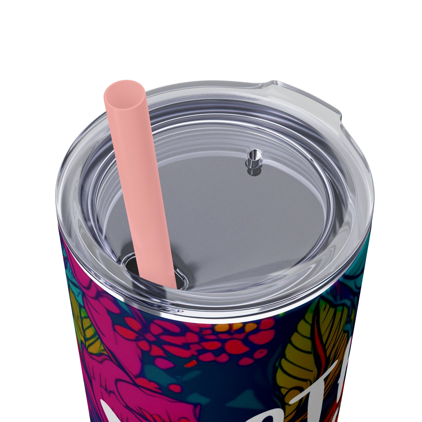 Mother of the Fricken Year |Skinny Tumbler with Straw, 20oz - Kim’s Signature Beauty & Accessories (Store description)