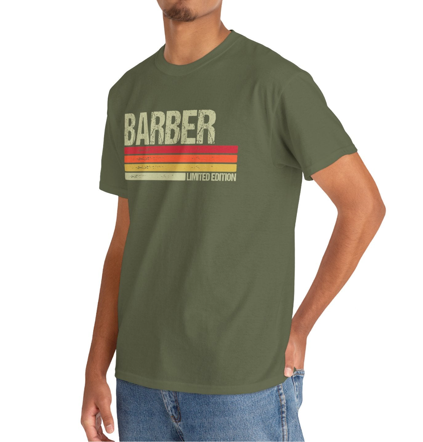 Barber-Unisex Heavy Cotton Tee - Kim’s Signature Beauty & Accessories