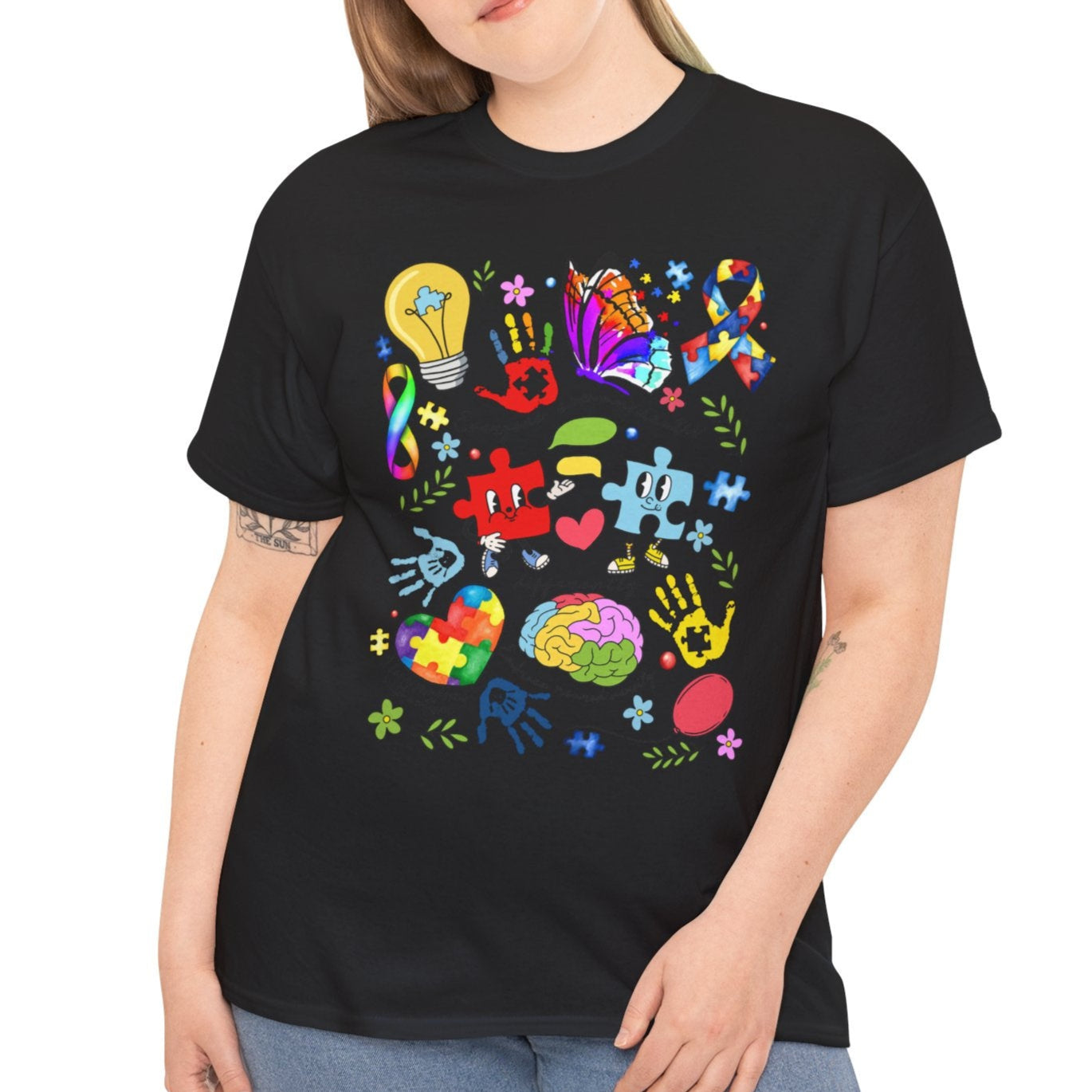 Proud Autism Mom Cotton Tee - Kim’s Signature Beauty & Accessories (Store description)
