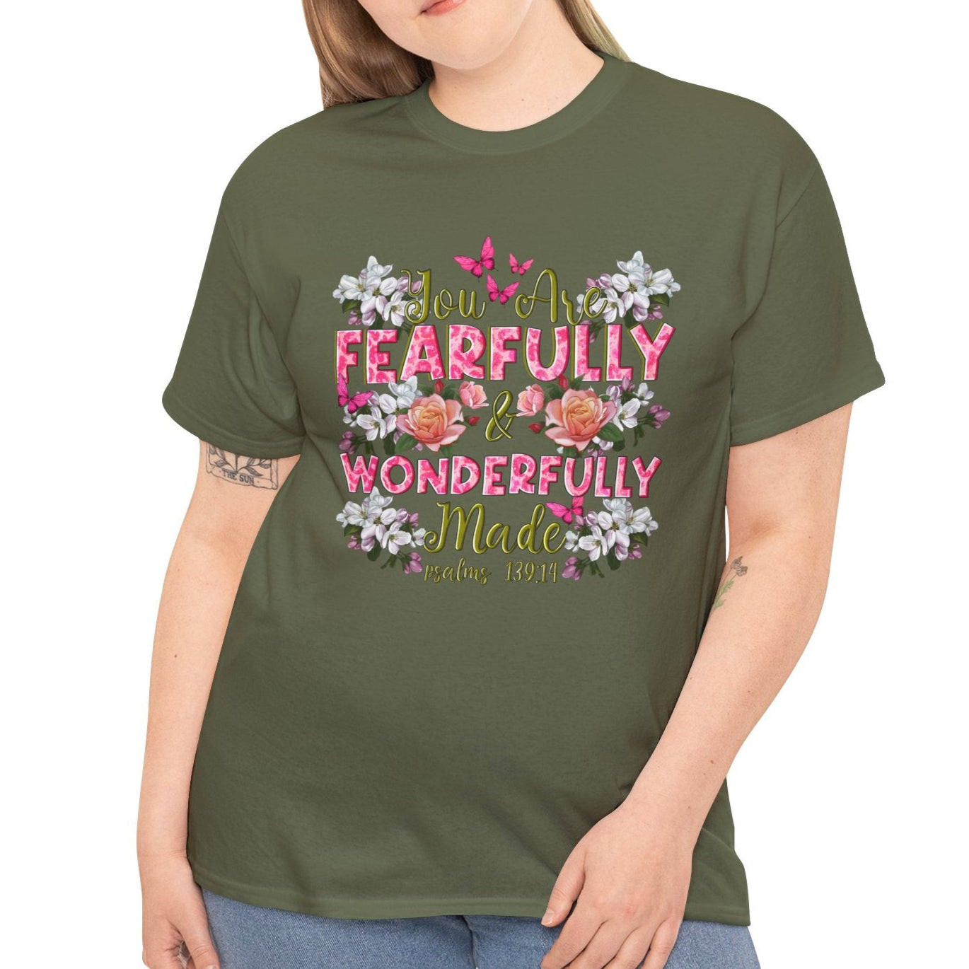 Fearfully & Wonderfully Made Tee - Kim’s Signature Beauty & Accessories (Store description)