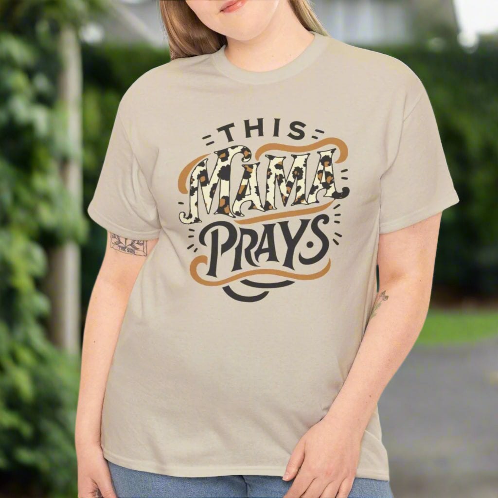 This Mama Prays Tee - Kim’s Signature Beauty & Accessories