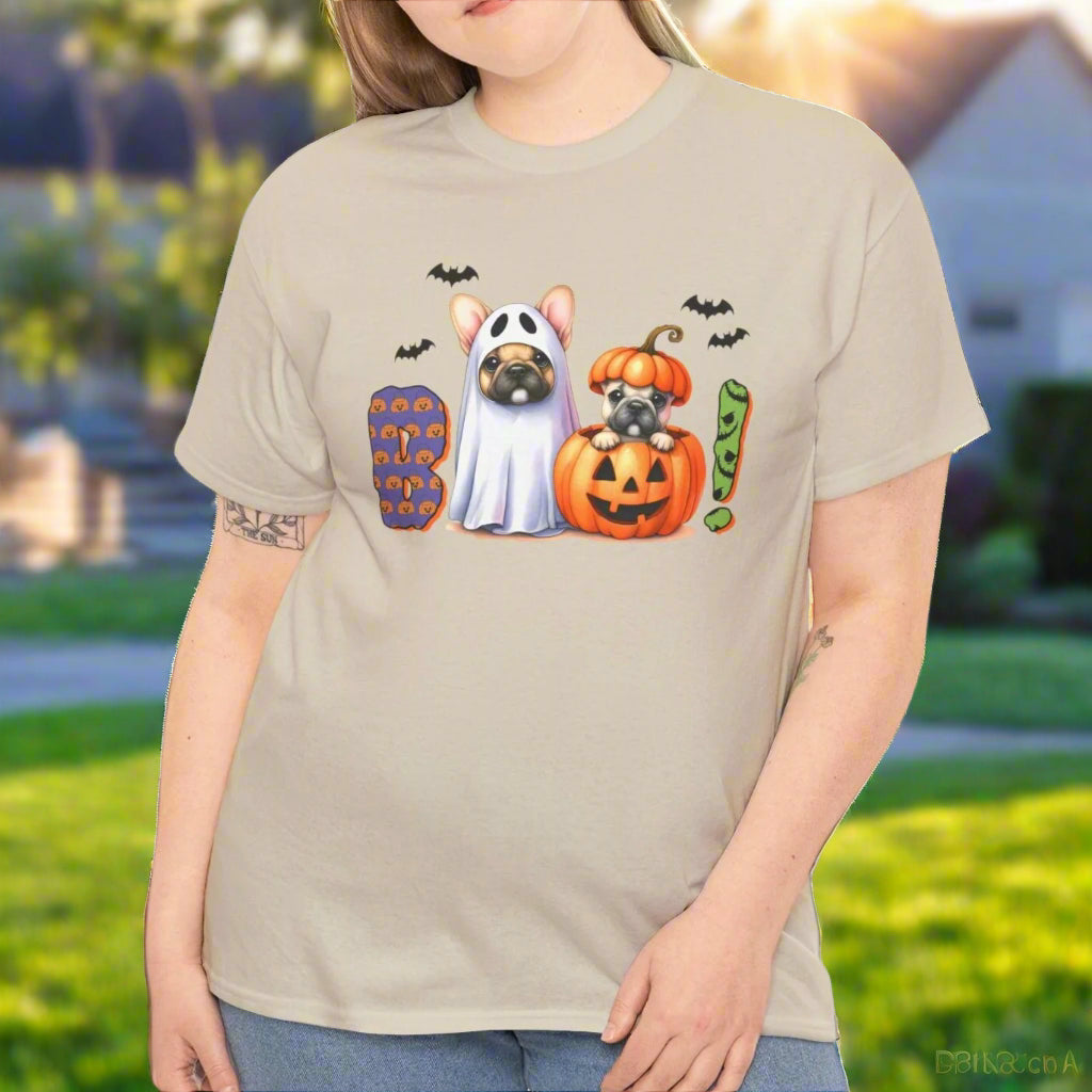 Boo! Dog-Themed Halloween Tee - Kim’s Signature Beauty & Accessories
