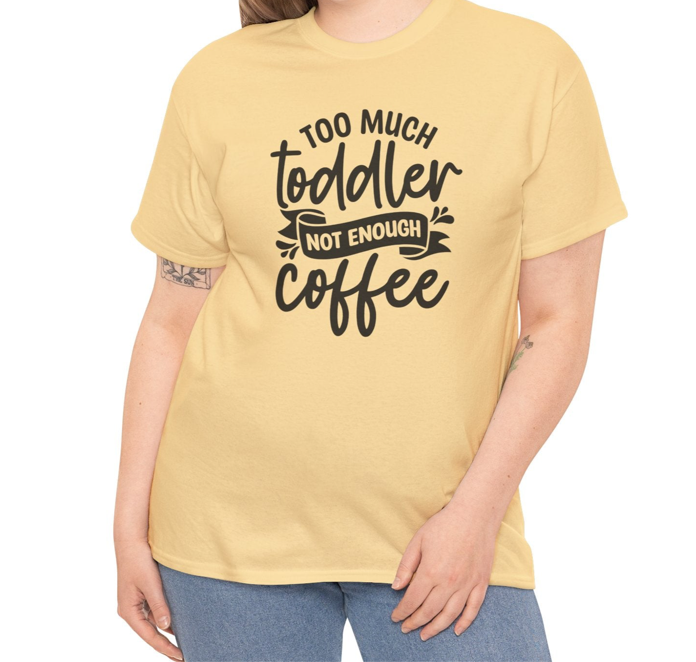 Too Much Toddler Tee - Kim’s Signature Beauty & Accessories (Store description)