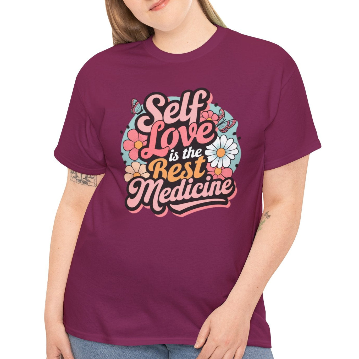 Self-Love is the Best Medicine Tee - Kim’s Signature Beauty & Accessories (Store description)