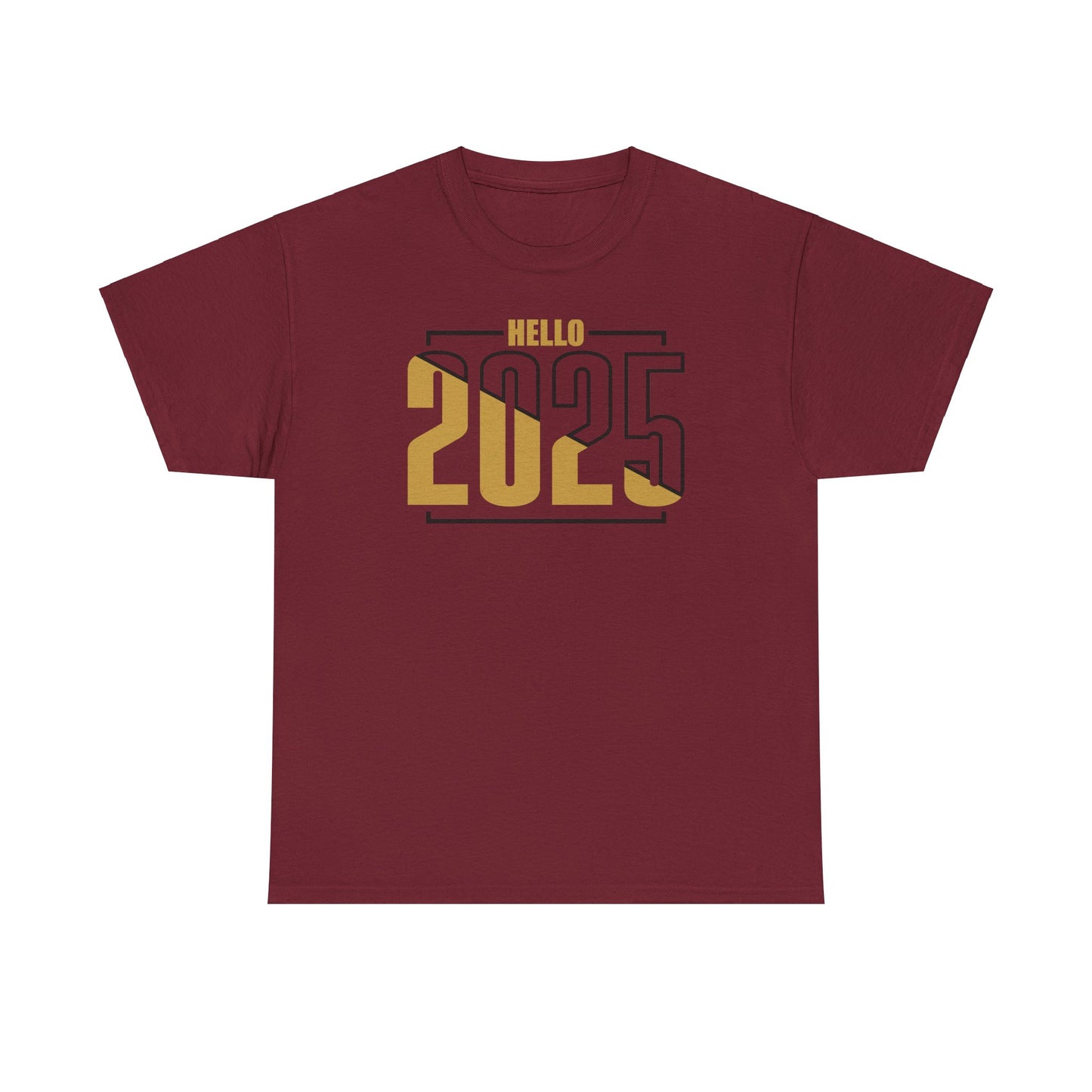 Hello 2025 New Year Tee - Kim’s Signature Beauty & Accessories (Store description)