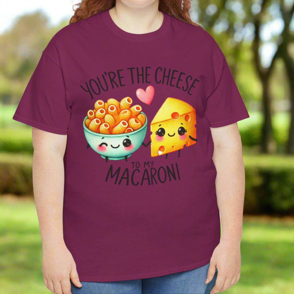 You're the Cheese to My Macaroni Tee - Kim’s Signature Beauty & Accessories (Store description)