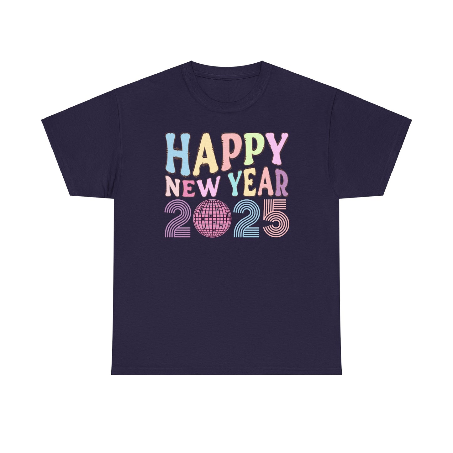 Happy New Year 2025 Retro Tee - Kim’s Signature Beauty & Accessories (Store description)