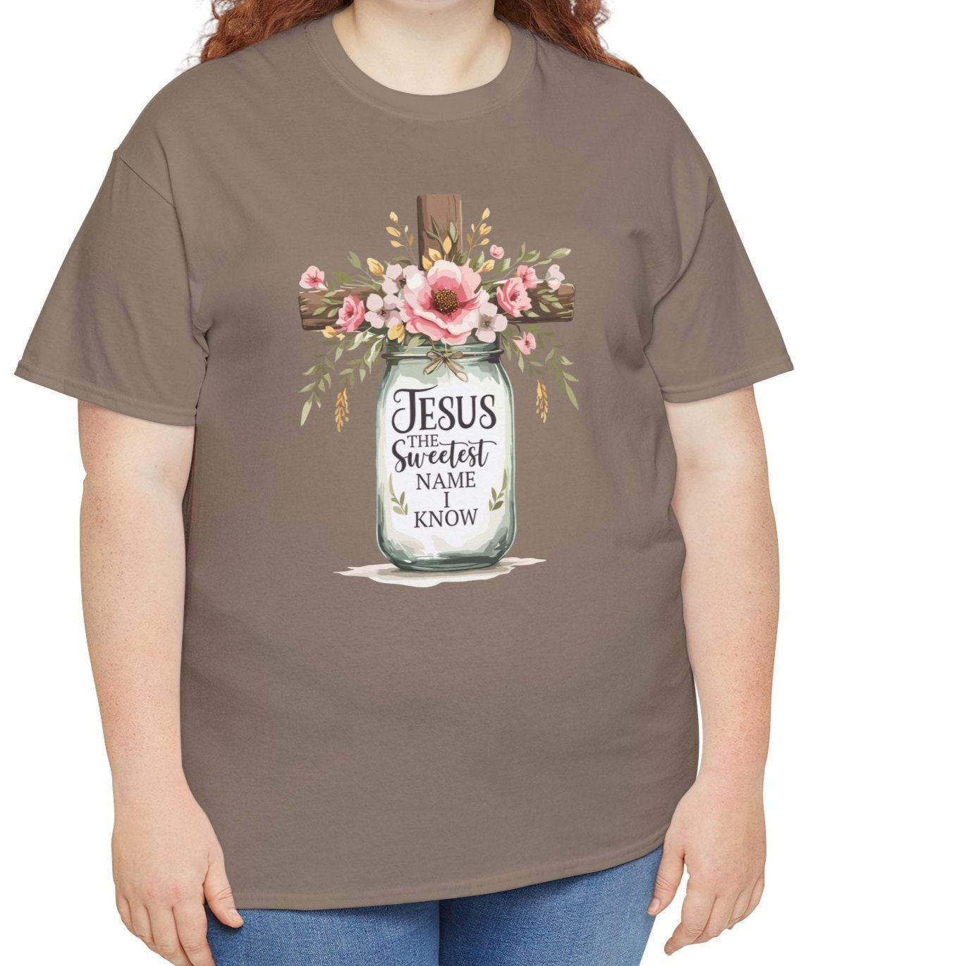 Jesus The Sweetest Name Tee - Kim’s Signature Beauty & Accessories (Store description)