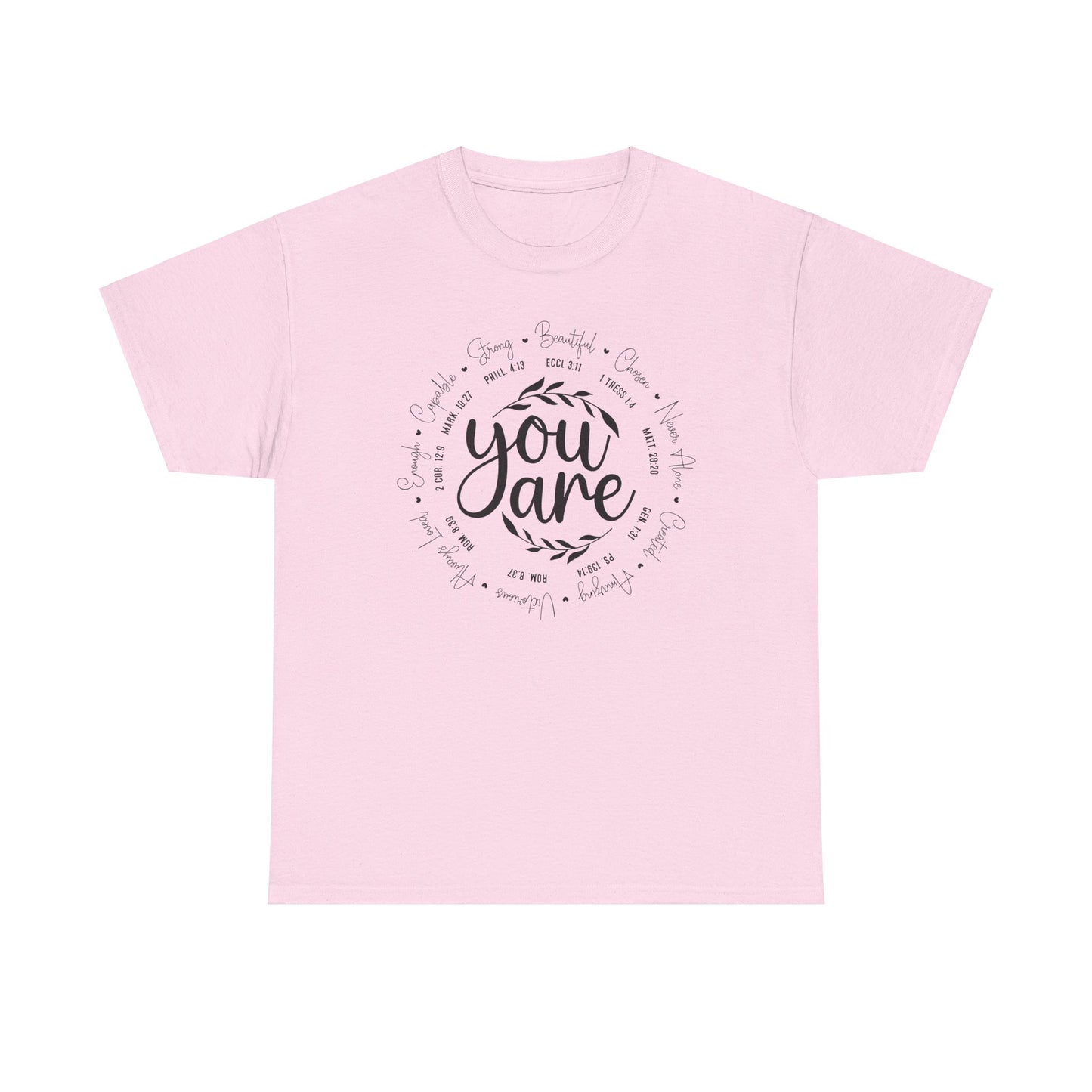 You Are...Scripture Tee - Kim’s Signature Beauty & Accessories (Store description)