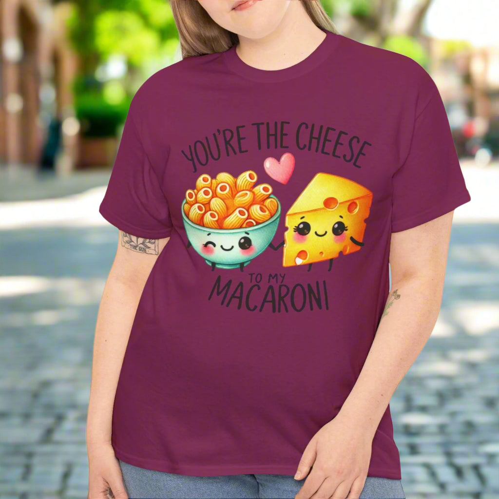 You're the Cheese to My Macaroni Tee - Kim’s Signature Beauty & Accessories (Store description)