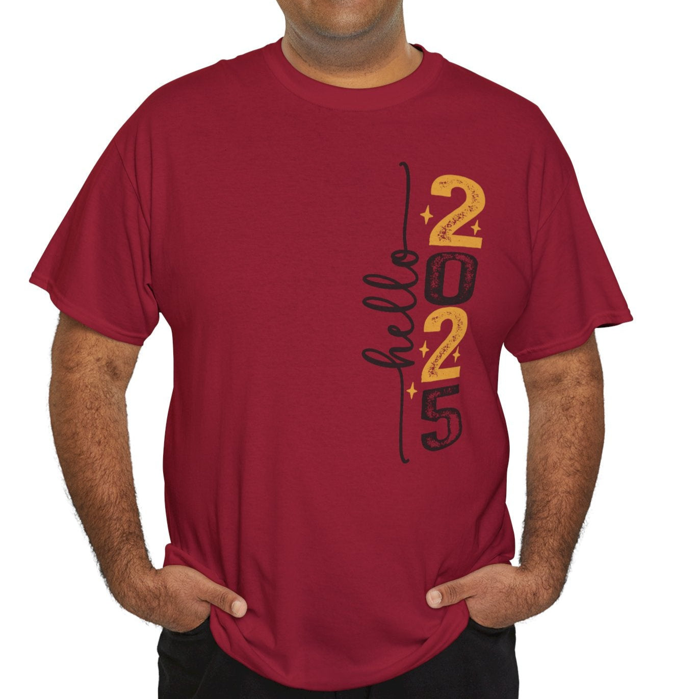 Hello 2025 Tee (front & Back Print) - Kim’s Signature Beauty & Accessories (Store description)