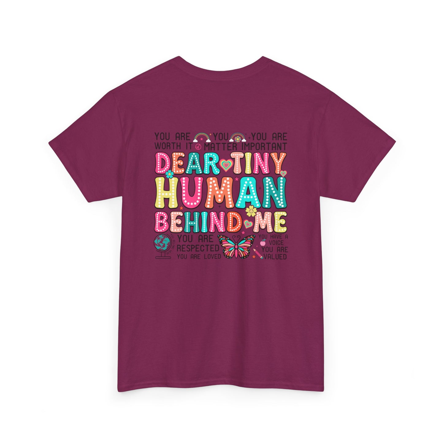 Tiny Humans behind me Tee - Kim’s Signature Beauty & Accessories (Store description)