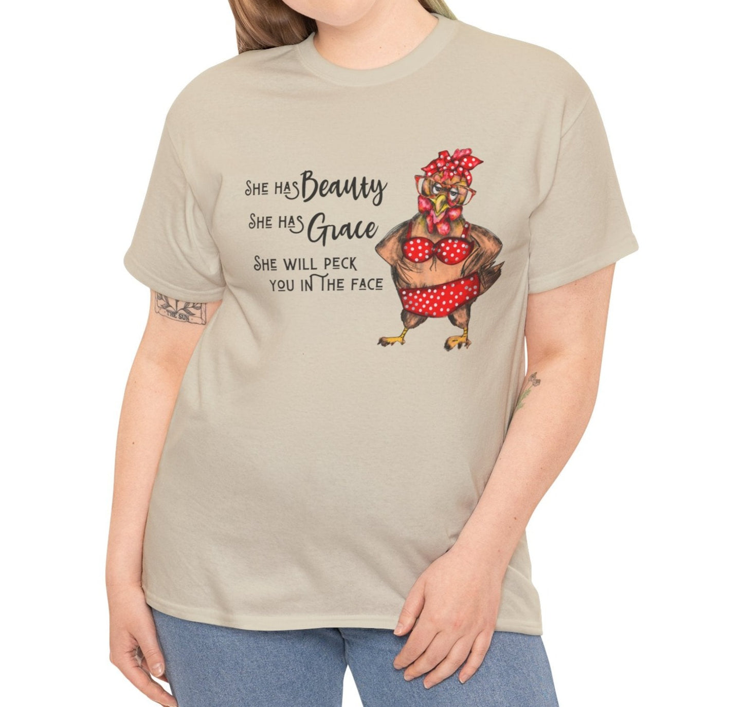 Clucky Chic Tee - Kim’s Signature Beauty & Accessories (Store description)