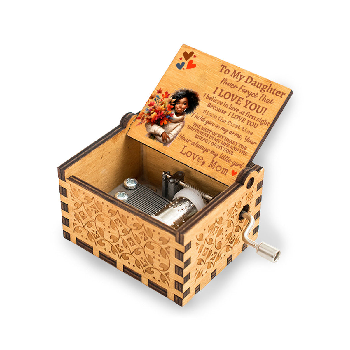 Daughter, Message Music Box - Kim’s Signature Beauty & Accessories