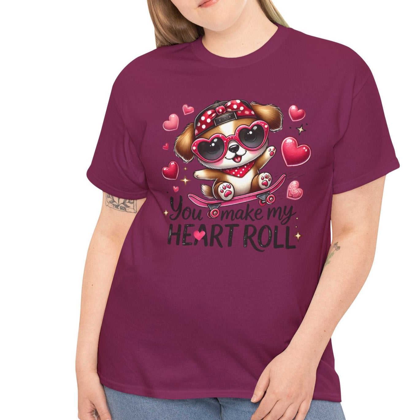 You Make My Heart Roll Tee - Kim’s Signature Beauty & Accessories (Store description)